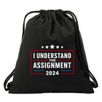 I Understand The Assignment Meme Drawstring Bag