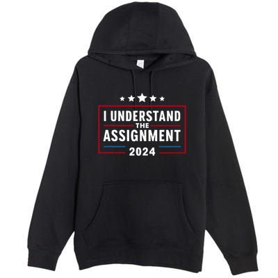 I Understand The Assignment Meme Premium Pullover Hoodie