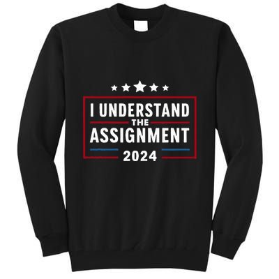 I Understand The Assignment Meme Tall Sweatshirt