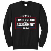 I Understand The Assignment Meme Tall Sweatshirt