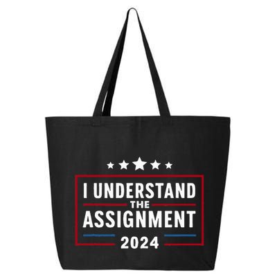 I Understand The Assignment Meme 25L Jumbo Tote