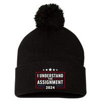 I Understand The Assignment Meme Pom Pom 12in Knit Beanie