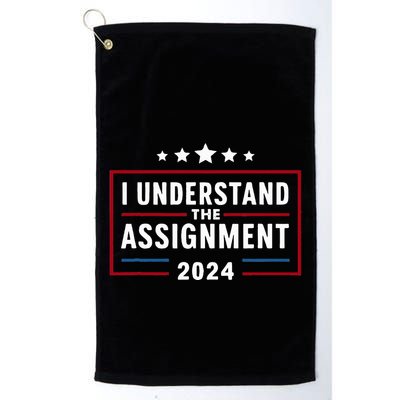 I Understand The Assignment Meme Golf Towel