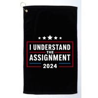 I Understand The Assignment Meme Golf Towel