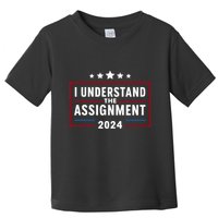 I Understand The Assignment Meme Toddler T-Shirt