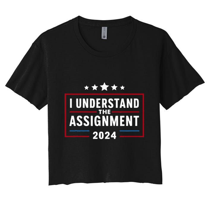 I Understand The Assignment Meme Crop Top