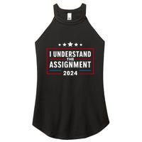 I Understand The Assignment Meme Women's Perfect Tri Rocker Tank