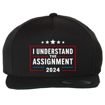 I Understand The Assignment Meme Wool Snapback Cap