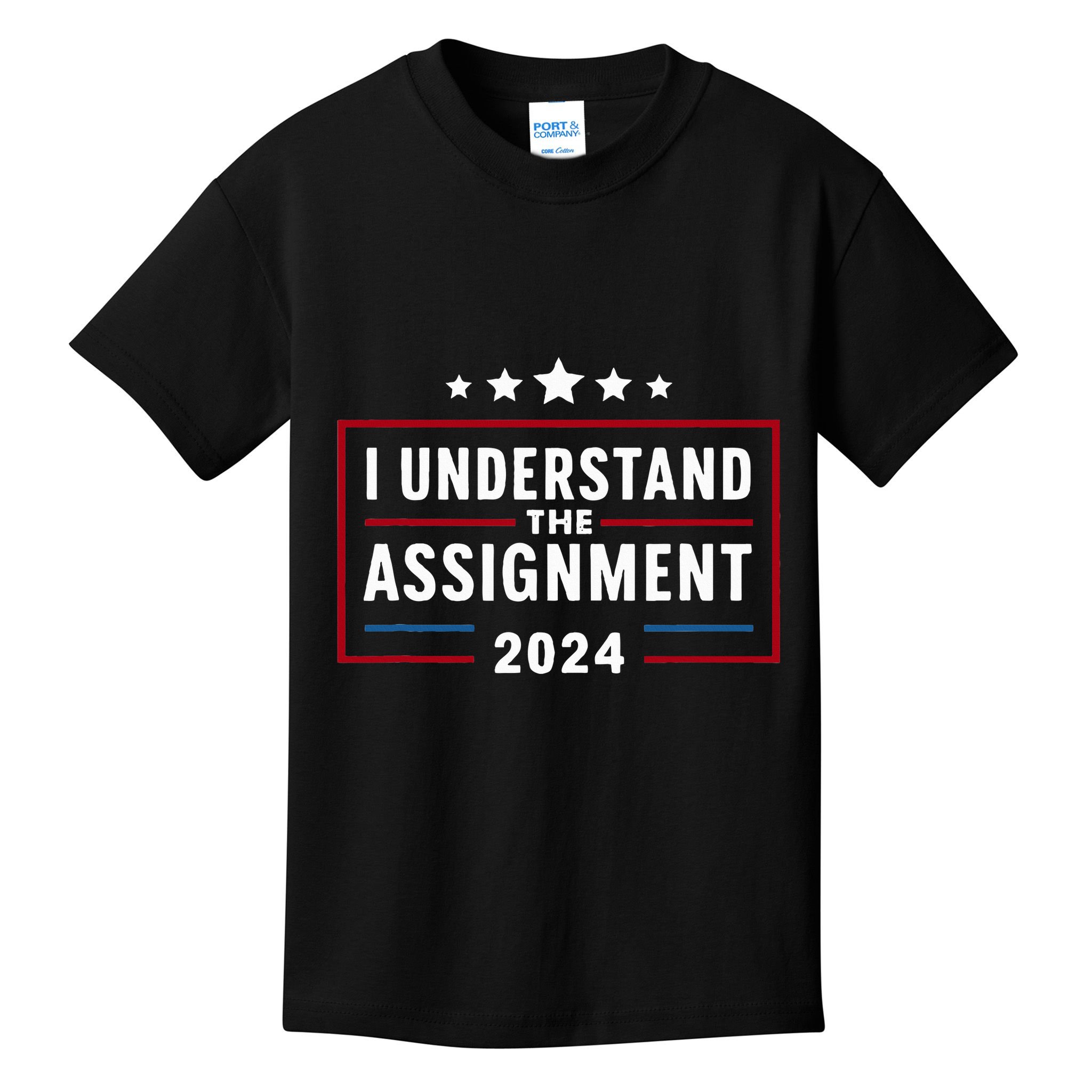 I Understand The Assignment Meme Kids T-Shirt