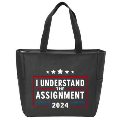 I Understand The Assignment Meme Zip Tote Bag