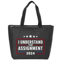 I Understand The Assignment Meme Zip Tote Bag