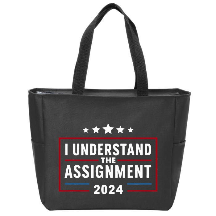 I Understand The Assignment Meme Zip Tote Bag