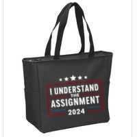 I Understand The Assignment Meme Zip Tote Bag