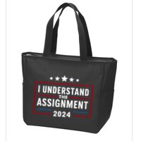 I Understand The Assignment Meme Zip Tote Bag