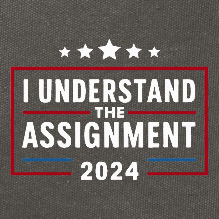 I Understand The Assignment Meme Cotton Canvas Backpack