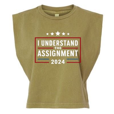 I Understand The Assignment Meme Garment-Dyed Women's Muscle Tee