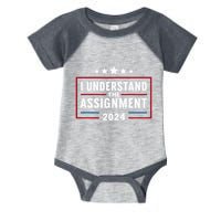 I Understand The Assignment Meme Infant Baby Jersey Bodysuit