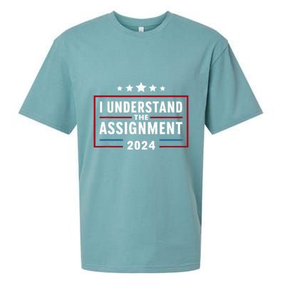 I Understand The Assignment Meme Sueded Cloud Jersey T-Shirt