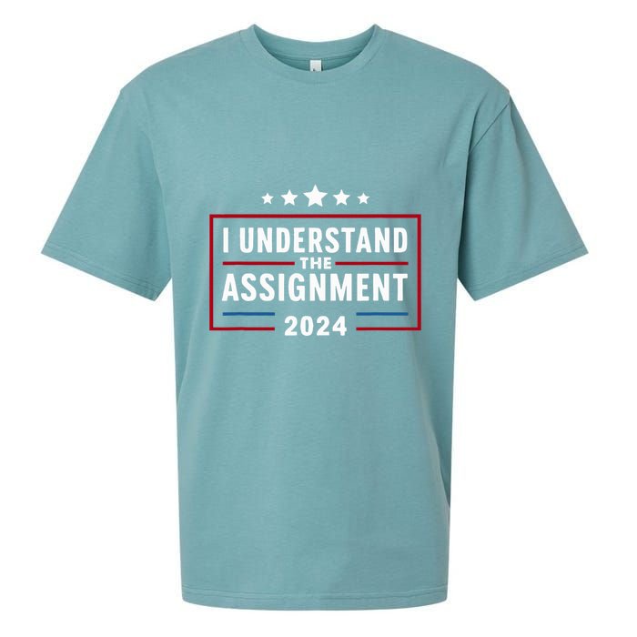 I Understand The Assignment Meme Sueded Cloud Jersey T-Shirt