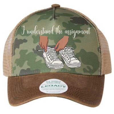 I Understand The Assignment Legacy Tie Dye Trucker Hat