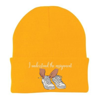 I Understand The Assignment Knit Cap Winter Beanie