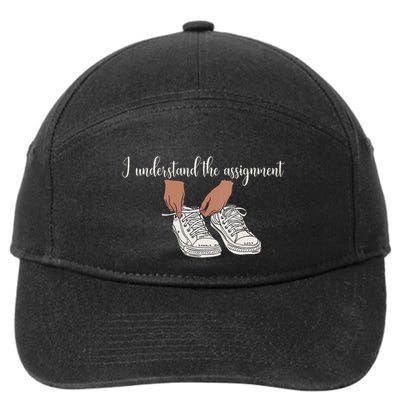 I Understand The Assignment 7-Panel Snapback Hat