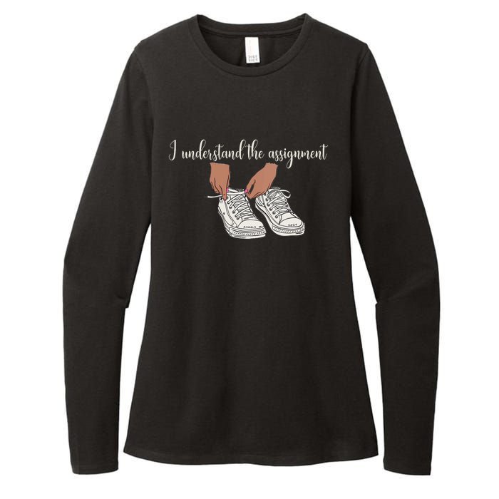 I Understand The Assignment Womens CVC Long Sleeve Shirt