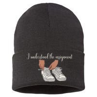 I Understand The Assignment Sustainable Knit Beanie