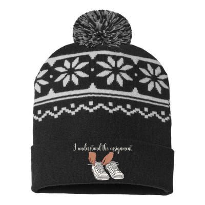 I Understand The Assignment USA-Made Snowflake Beanie