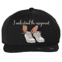 I Understand The Assignment Wool Snapback Cap