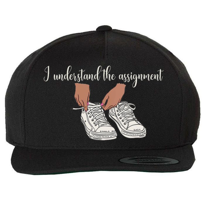 I Understand The Assignment Wool Snapback Cap