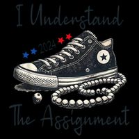 I Understand The Assignment Chucks And Pearls Kamala Harris 2024 Mug