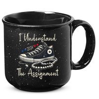 I Understand The Assignment Chucks And Pearls Kamala Harris 2024 15oz Campfire Ceramic Mug