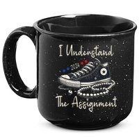 I Understand The Assignment Chucks And Pearls Kamala Harris 2024 15oz Campfire Ceramic Mug