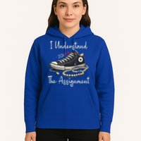 I Understand The Assignment Chucks And Pearls Kamala Harris 2024 Hoodie