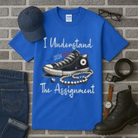 I Understand The Assignment Chucks And Pearls Kamala Harris 2024 Tall T-Shirt