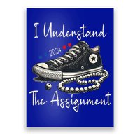I Understand The Assignment Chucks And Pearls Kamala Harris 2024 Poster