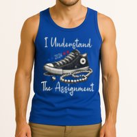 I Understand The Assignment Chucks And Pearls Kamala Harris 2024 Tank Top