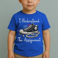 I Understand The Assignment Chucks And Pearls Kamala Harris 2024 Toddler T-Shirt