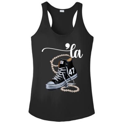 I Understand The Assignment Chucks And Pearls Election 2024 Ladies PosiCharge Competitor Racerback Tank