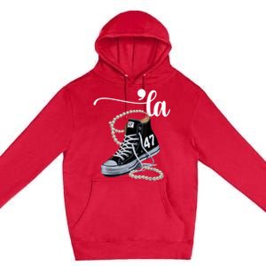 I Understand The Assignment Chucks And Pearls Election 2024 Premium Pullover Hoodie