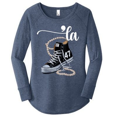 I Understand The Assignment Chucks And Pearls Election 2024 Women's Perfect Tri Tunic Long Sleeve Shirt