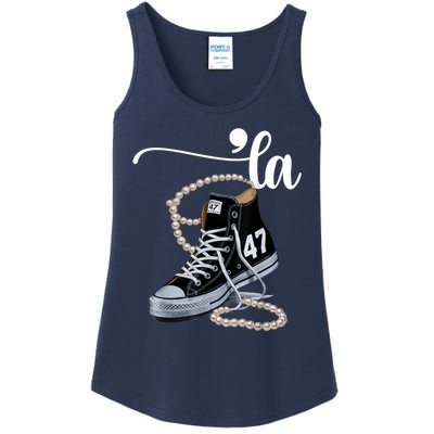 I Understand The Assignment Chucks And Pearls Election 2024 Ladies Essential Tank