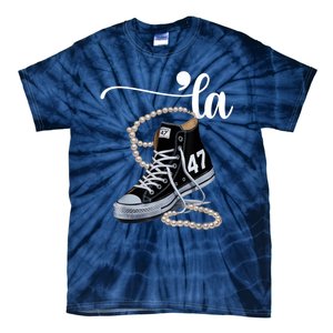 I Understand The Assignment Chucks And Pearls Election 2024 Tie-Dye T-Shirt