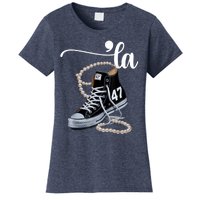 I Understand The Assignment Chucks And Pearls Election 2024 Women's T-Shirt