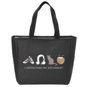 I Understand The Assignment Madam President Kamala Harris Gift Zip Tote Bag