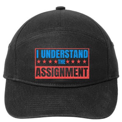 I Understand The Assignment 7-Panel Snapback Hat