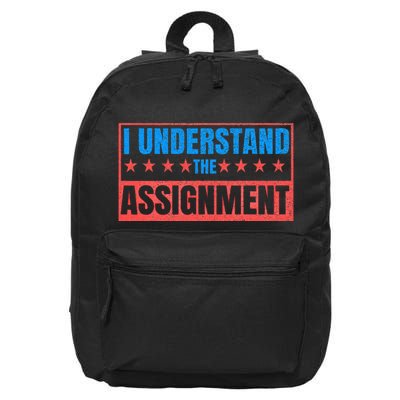 I Understand The Assignment 16 in Basic Backpack