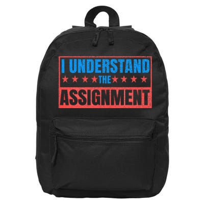 I Understand The Assignment 16 in Basic Backpack