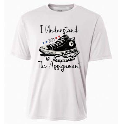 I Understand The Assignment Vote Blue Rally Kamala 2024 Cooling Performance Crew T-Shirt